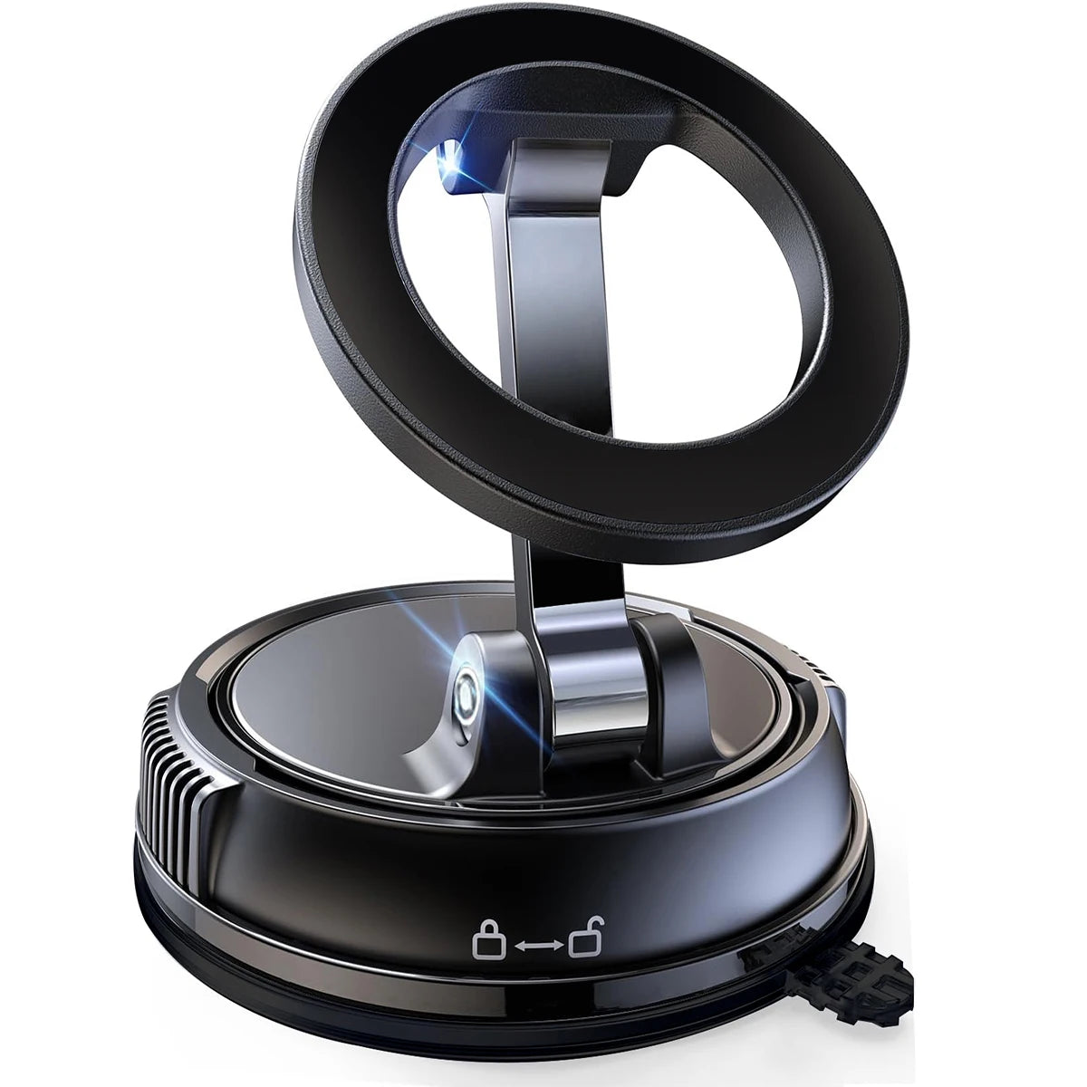 360° Magnetic Car Phone Holder (Strong Grip MagSafe Mount)