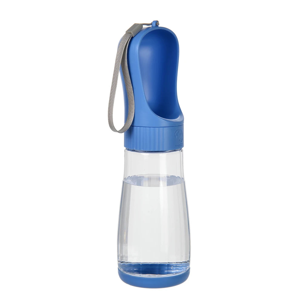 Portable Dog Water Bottle (2-in-1 Travel Feeder)