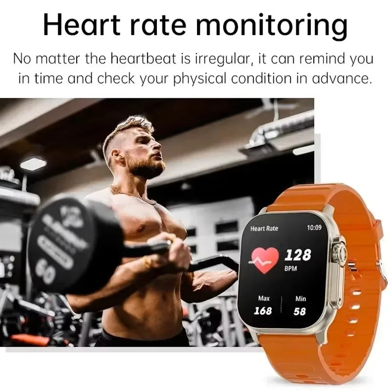 Ultra Smartwatch 49mm – Fitness Tracker & Bluetooth Calling