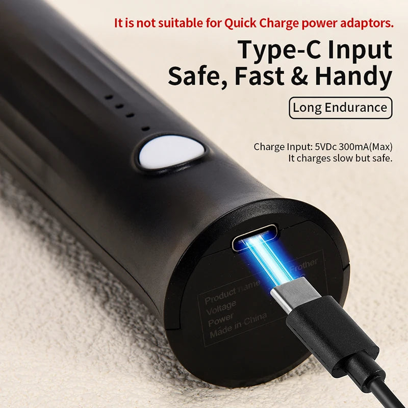 Electric Milk Frother – Handheld Coffee Foam Maker