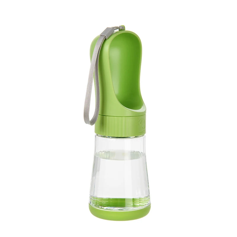 Portable Dog Water Bottle (2-in-1 Travel Feeder)