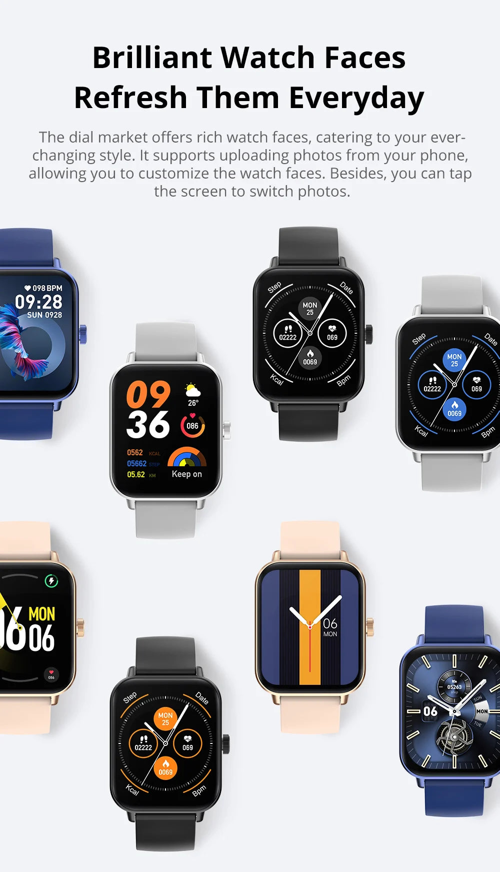 martwatch 1.9" Display – Bluetooth Calling & Health Tracker