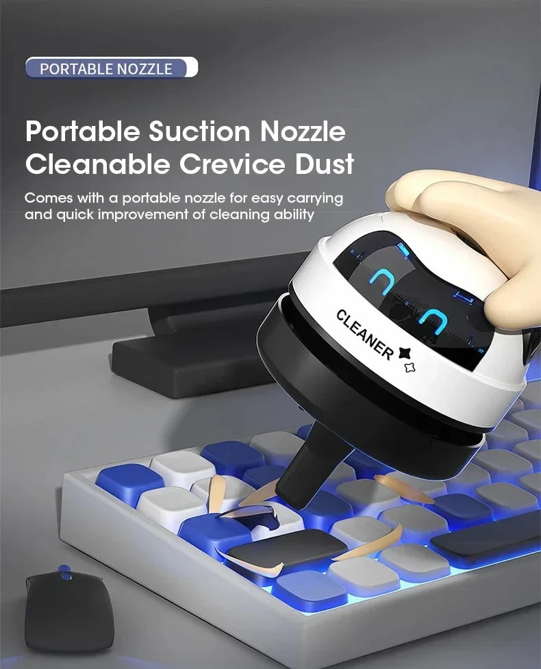 Mini Desktop Vacuum Cleaner