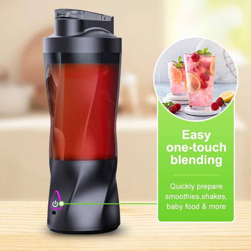 Portable Juicer Blender 700ml – USB Rechargeable Smoothie Maker