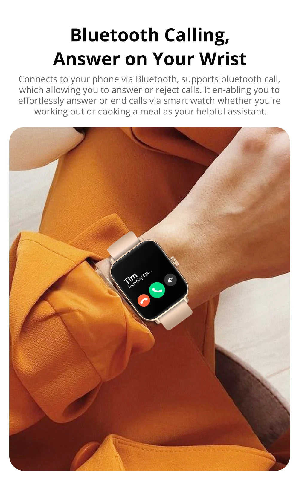 martwatch 1.9" Display – Bluetooth Calling & Health Tracker