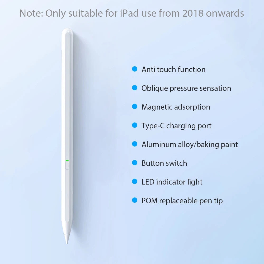 Magnetic Bluetooth Stylus Pen for iPad