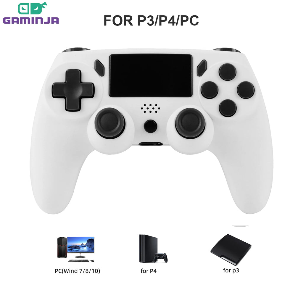 Wireless Gaming Controller – Dual Vibration & 6-Axis Motion (PS4 / PC Compatible)