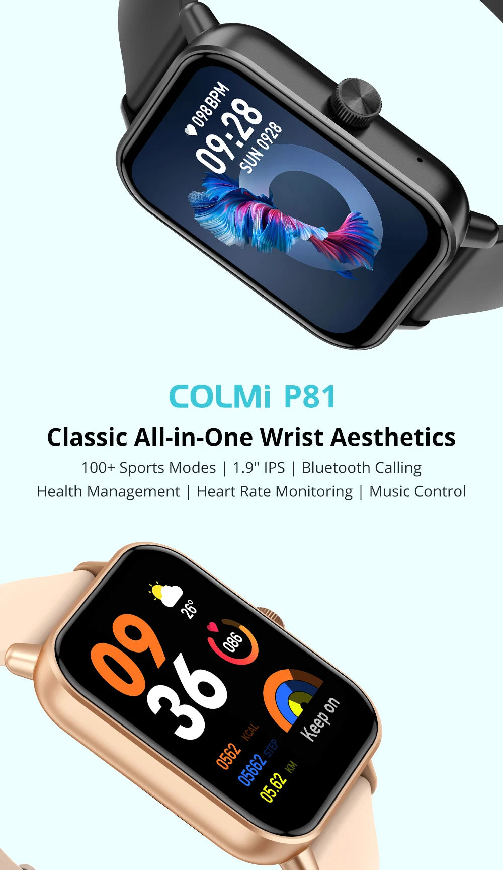 martwatch 1.9" Display – Bluetooth Calling & Health Tracker