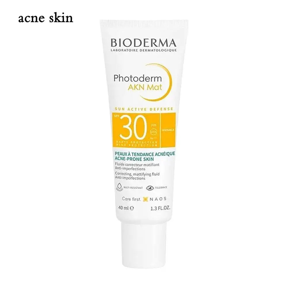 BIODERMA Sunscreen SPF50 – Lightweight & Non-Greasy for All Skin Types, Water-Resistant Face & Body Protection