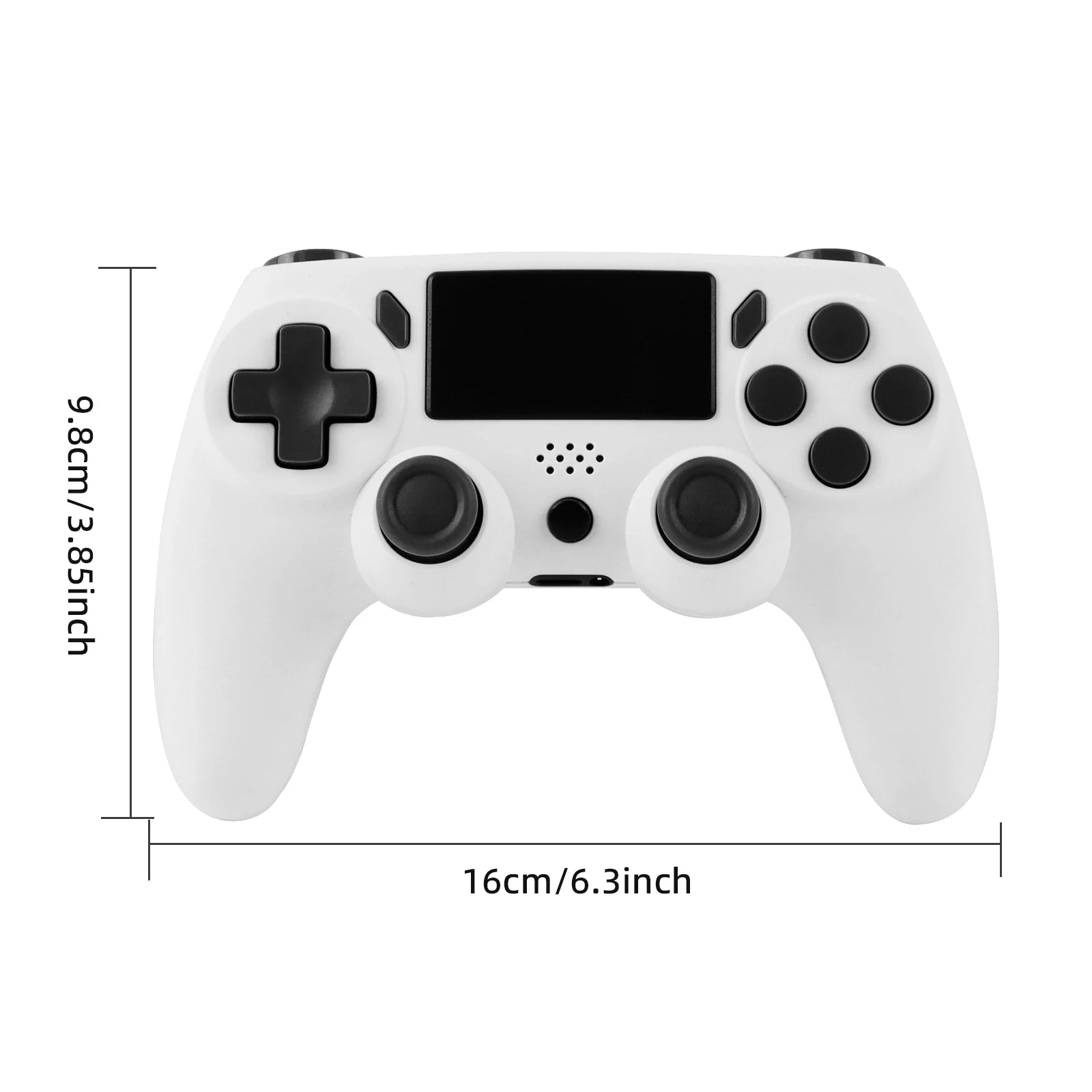 Wireless Gaming Controller – Dual Vibration & 6-Axis Motion (PS4 / PC Compatible)