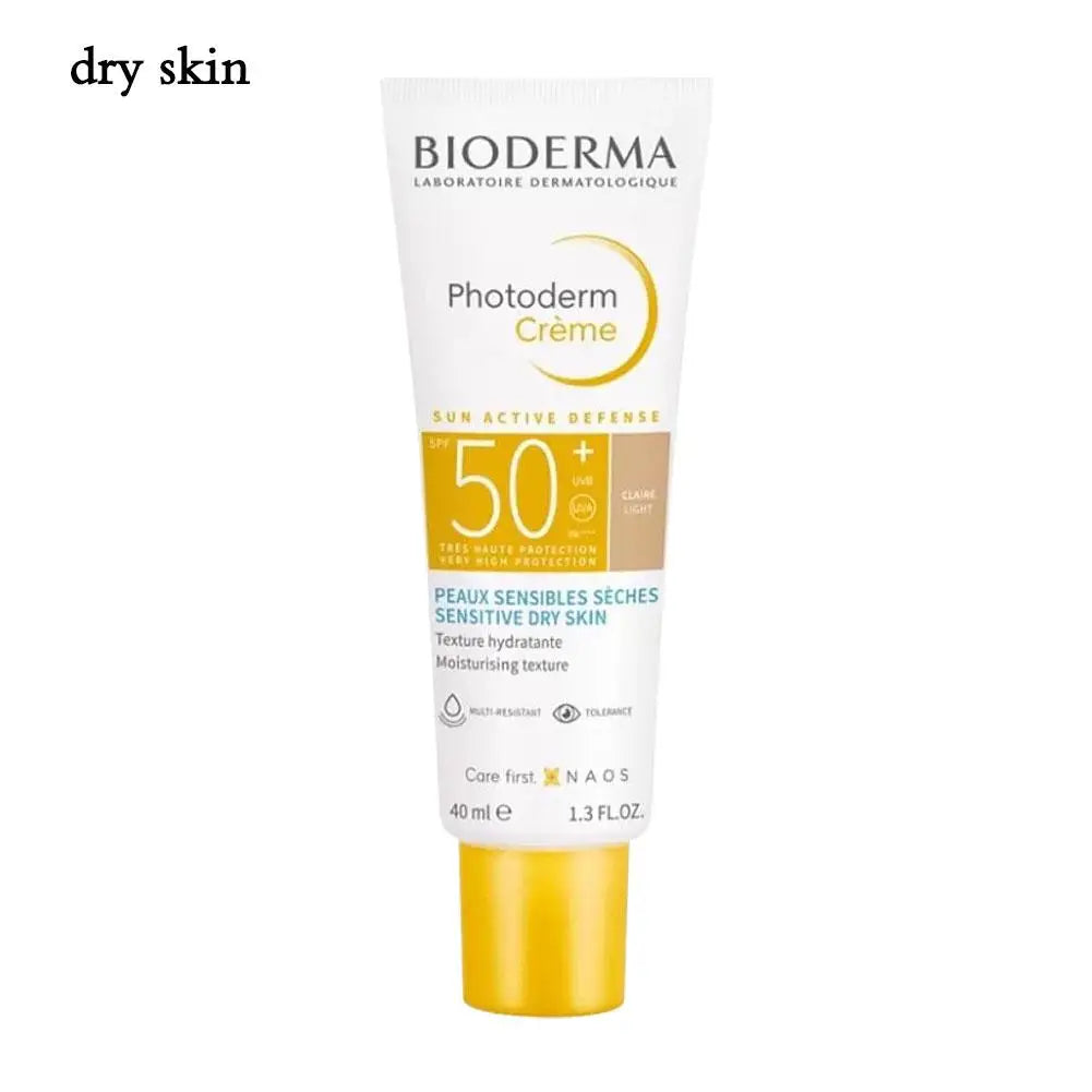 BIODERMA Sunscreen SPF50 – Lightweight & Non-Greasy for All Skin Types, Water-Resistant Face & Body Protection