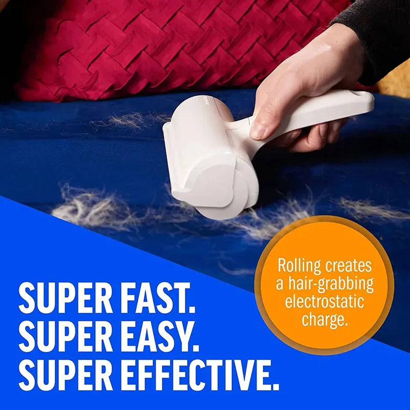 Self-Cleaning Pet Hair Remover Roller