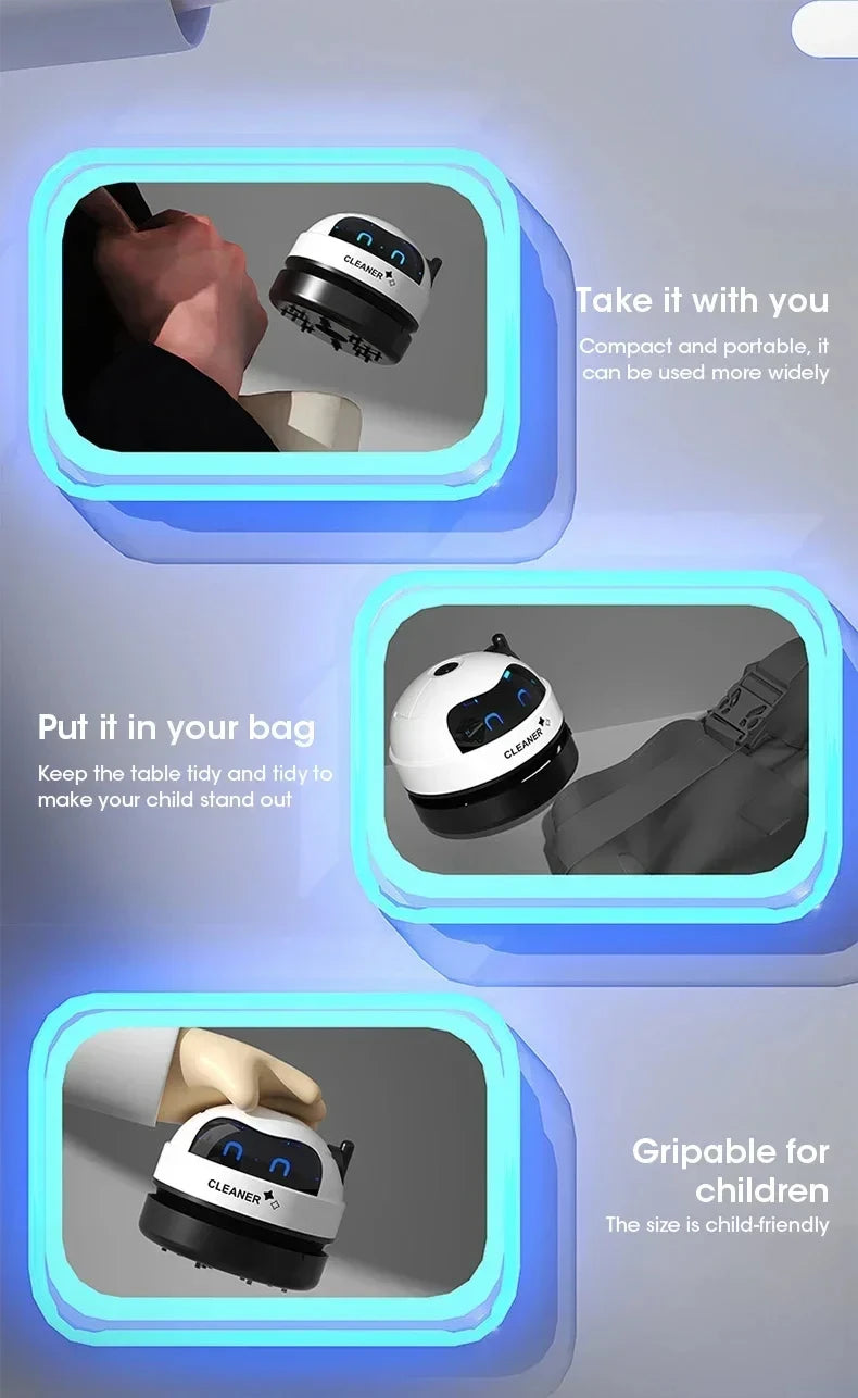 Mini Desktop Vacuum Cleaner