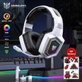 Wireless Gaming Headset – RGB & Noise Cancelling Mic