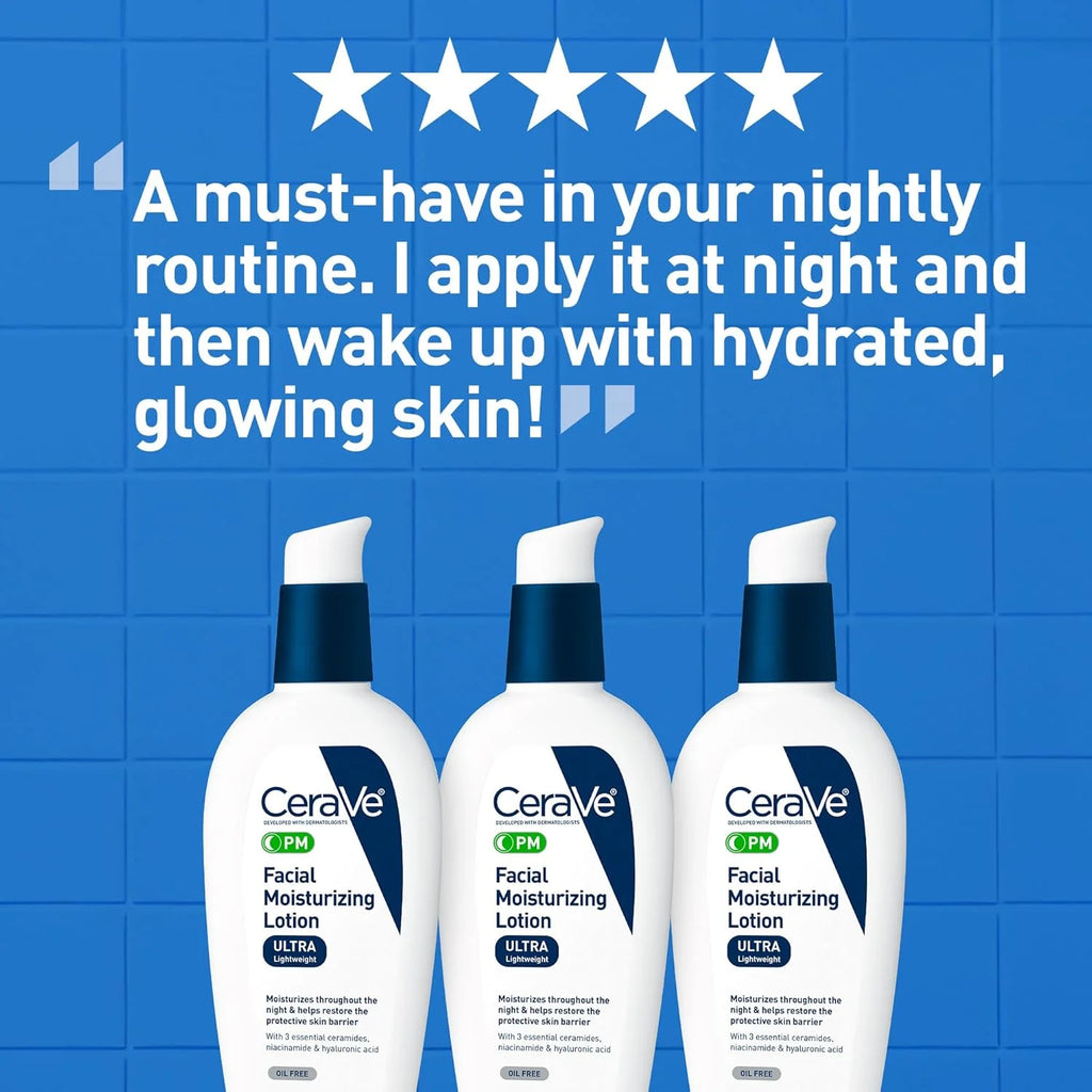 CeraVe PM Facial Moisturizing Lotion