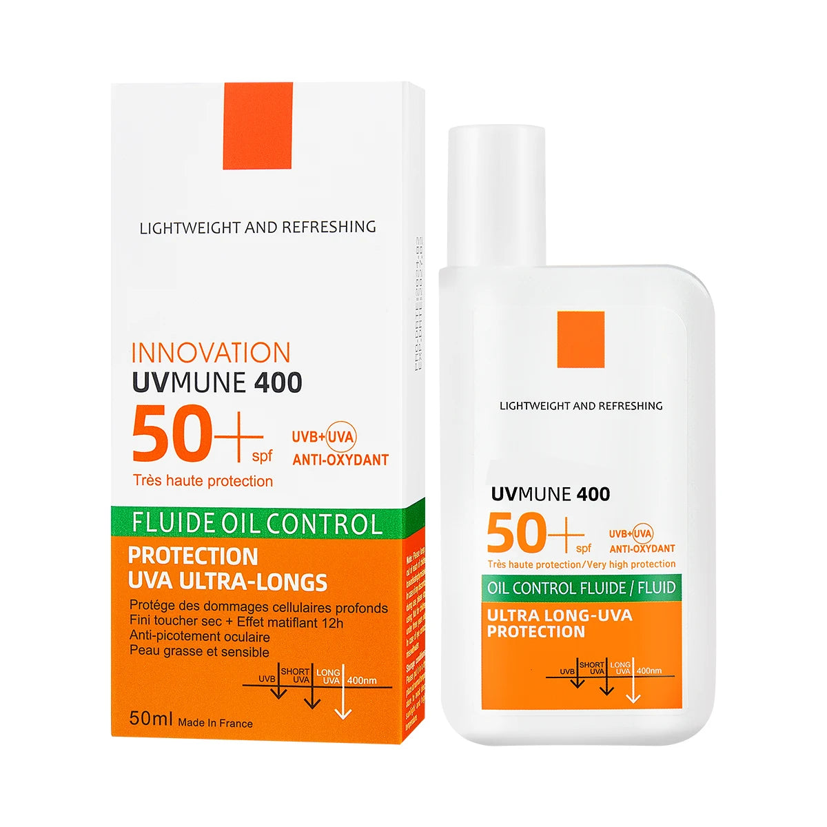 Long Lasting Facial Sunscreen with High UV Protection Refreshing and Moisturizing a 2 in 1 Skincare and Sun Protection Product
