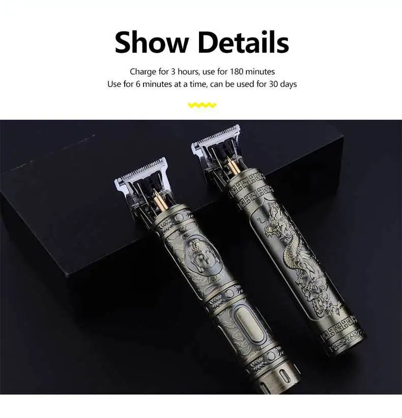 Professional Hair Trimmer – Cordless Beard Clipper