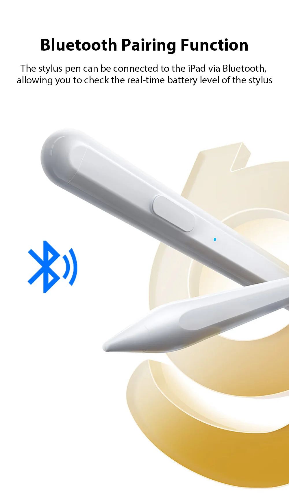 Magnetic Bluetooth Stylus Pen for iPad