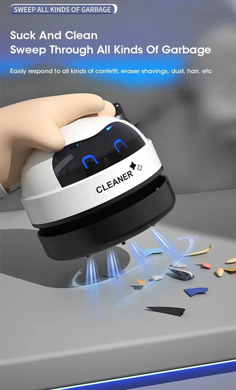 Mini Desktop Vacuum Cleaner