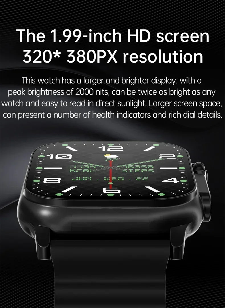 Ultra Smartwatch 49mm – Fitness Tracker & Bluetooth Calling