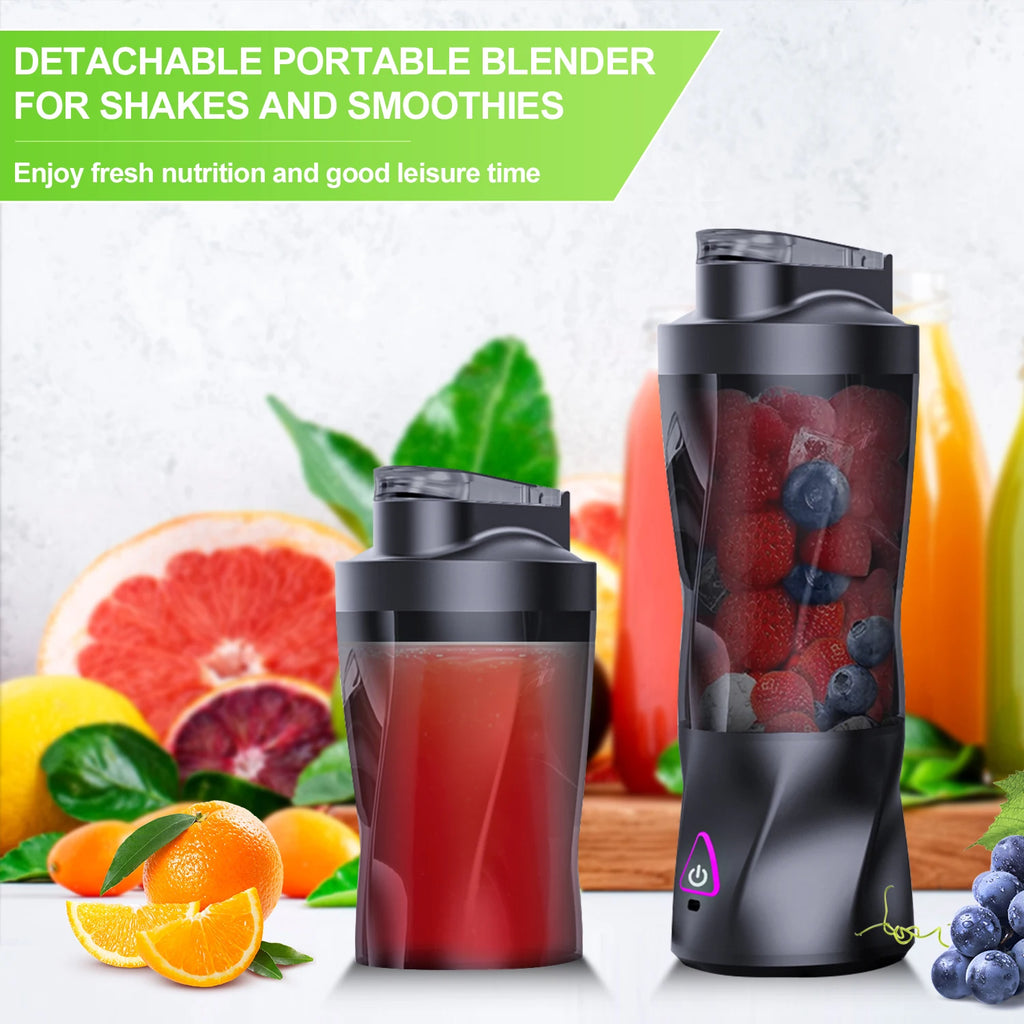 Portable Juicer Blender 700ml – USB Rechargeable Smoothie Maker