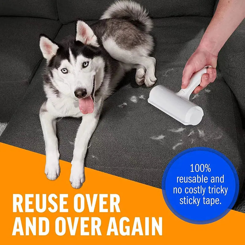 Self-Cleaning Pet Hair Remover Roller