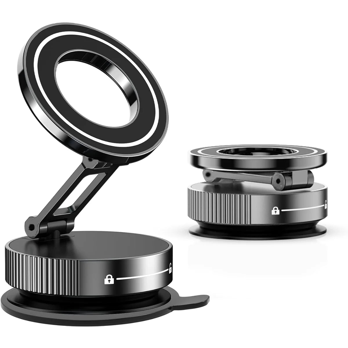 360° Magnetic Car Phone Holder (Strong Grip MagSafe Mount)