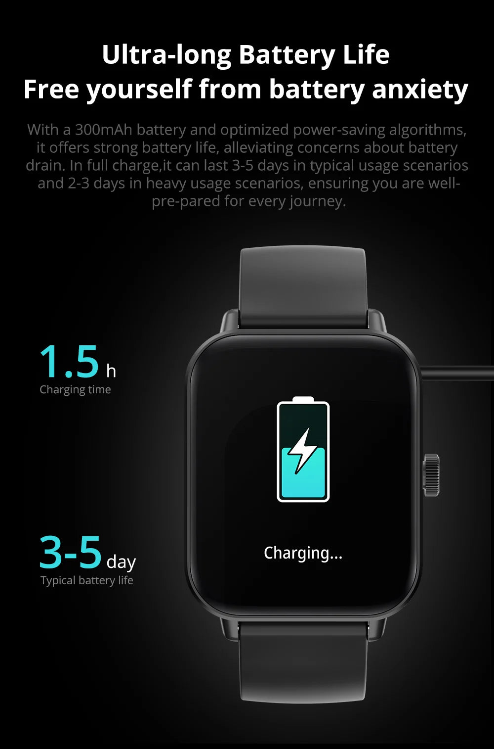 martwatch 1.9" Display – Bluetooth Calling & Health Tracker
