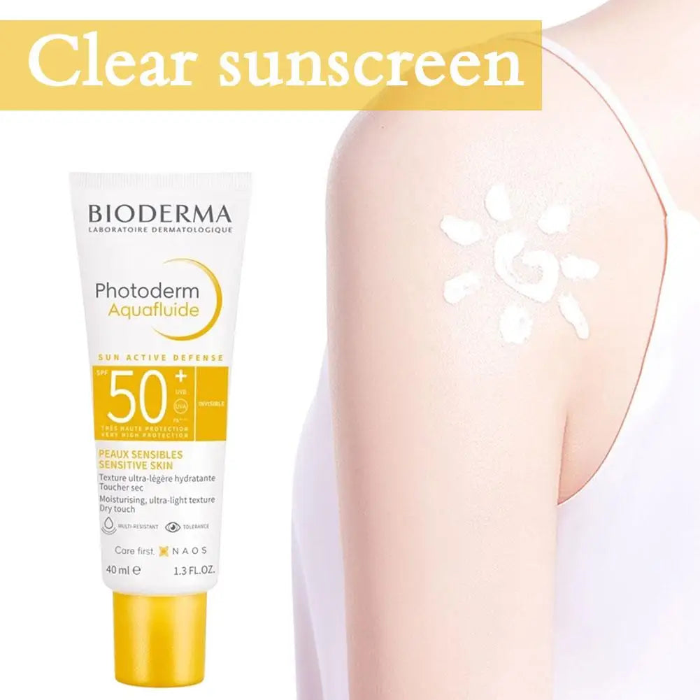BIODERMA Sunscreen SPF50 – Lightweight & Non-Greasy for All Skin Types, Water-Resistant Face & Body Protection