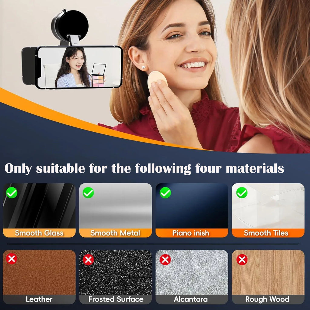 360° Magnetic Car Phone Holder (Strong Grip MagSafe Mount)