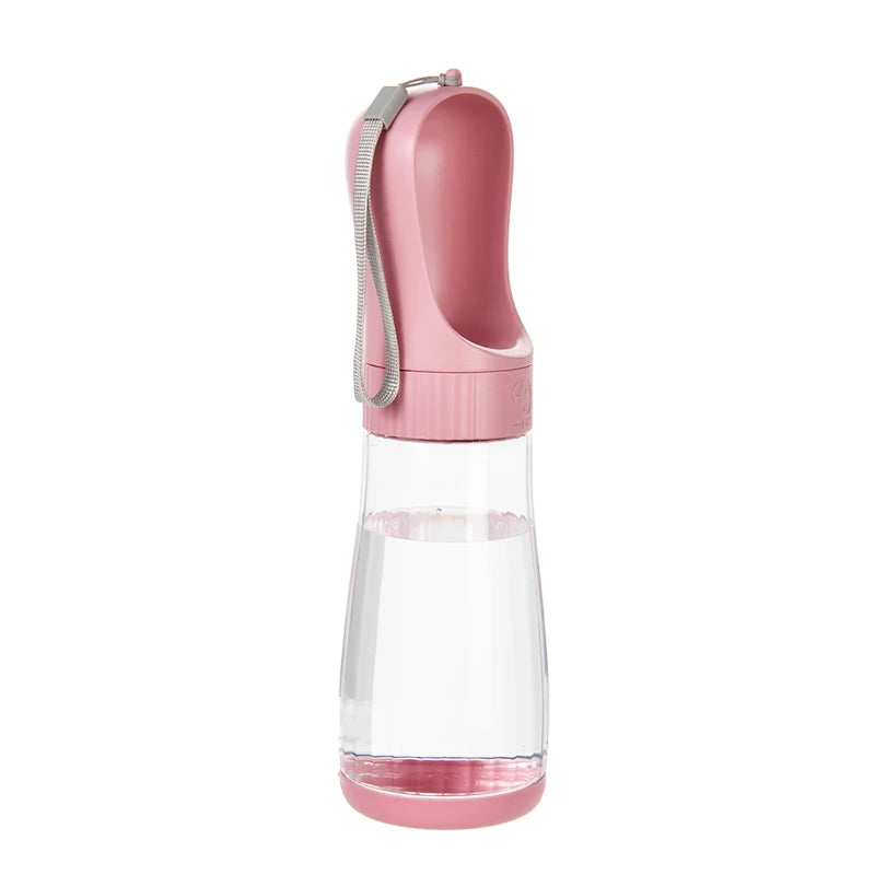 Portable Dog Water Bottle (2-in-1 Travel Feeder)