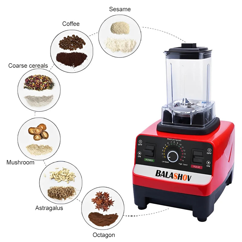 Professional High-Power Blender 2000W