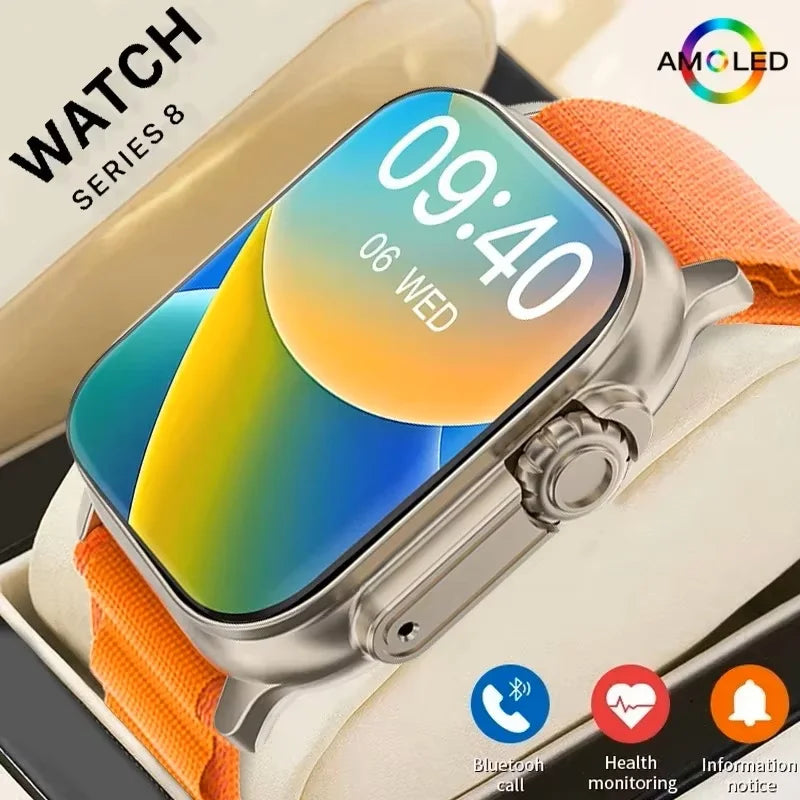Ultra Smartwatch 49mm – Fitness Tracker & Bluetooth Calling