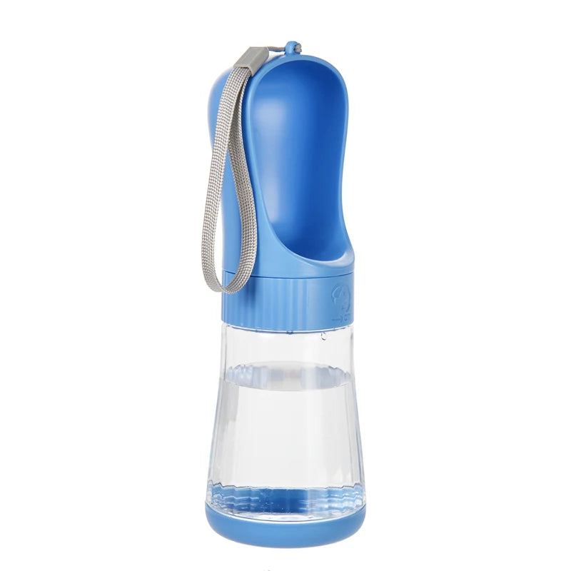 Portable Dog Water Bottle (2-in-1 Travel Feeder)