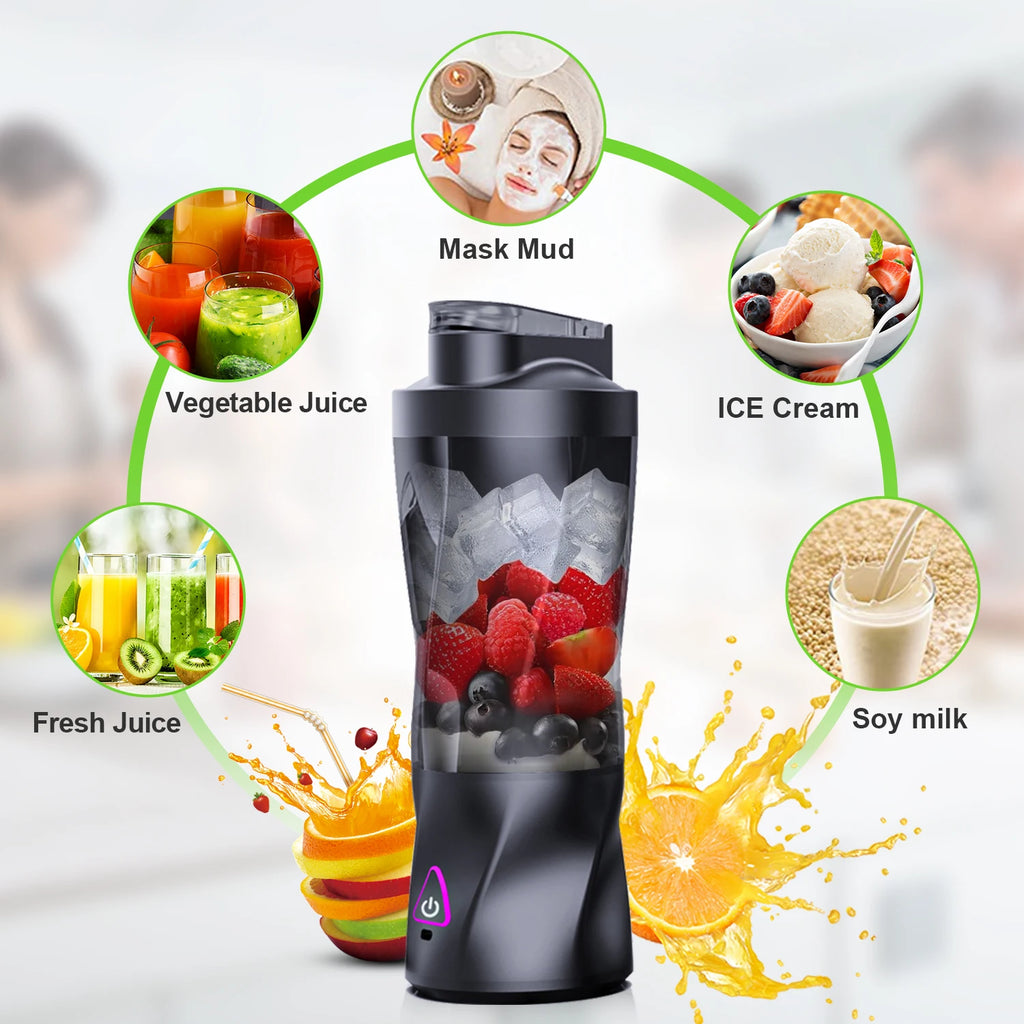 Portable Juicer Blender 700ml – USB Rechargeable Smoothie Maker