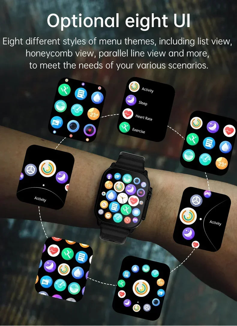 Ultra Smartwatch 49mm – Fitness Tracker & Bluetooth Calling