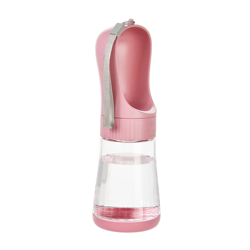 Portable Dog Water Bottle (2-in-1 Travel Feeder)