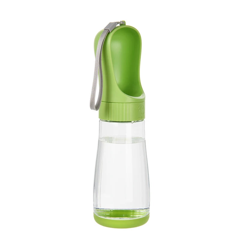 Portable Dog Water Bottle (2-in-1 Travel Feeder)