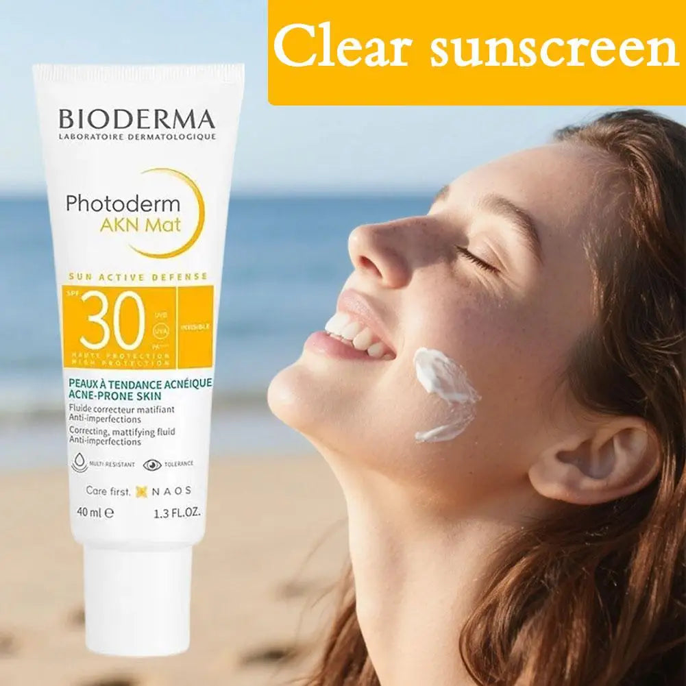BIODERMA Sunscreen SPF50 – Lightweight & Non-Greasy for All Skin Types, Water-Resistant Face & Body Protection