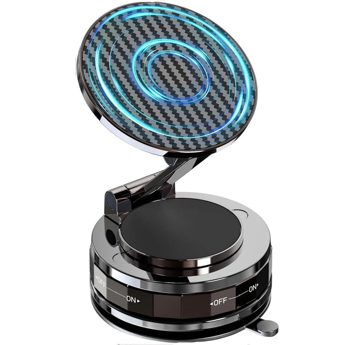 360° Magnetic Car Phone Holder (Strong Grip MagSafe Mount)